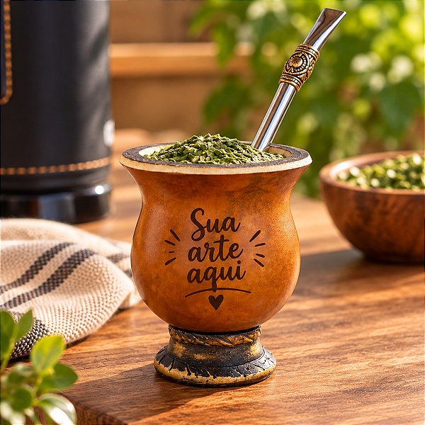 Cuia de Chimarrão Infantil Porongo Personalizada