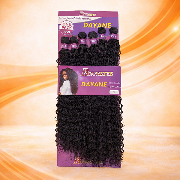 Cabelo Orgânico Dayane Brunette 300g