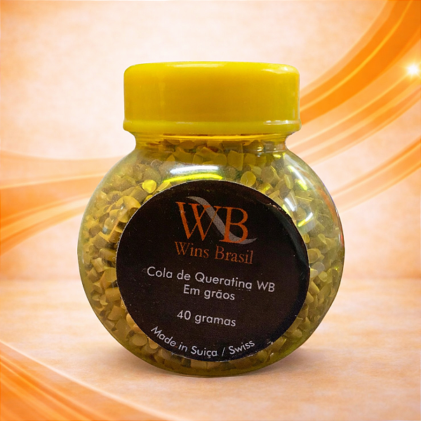 Cola De Queratina Granulada Para Mega Hair - 40 Gramas