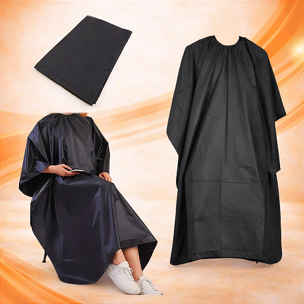 Capa Protetora para Barbeiro e Cabeleireiro – Corte de Cabelo e Barba Profissional