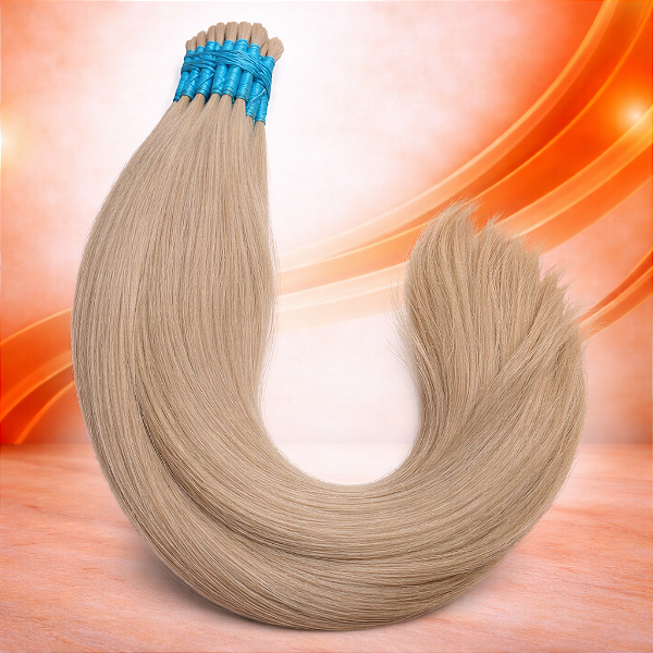 Cabelo Humano Liso Brasileiro 55cm - Loiro