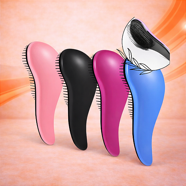 Escova Desembaraçante Simples (cor variada)