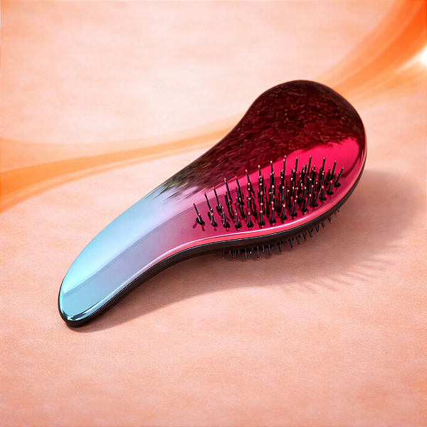 Escova Desembaraçante Metalizada (cor variada)