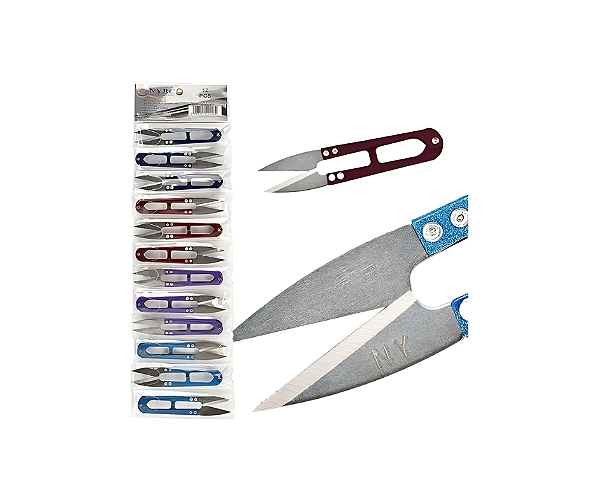 Kit 12 Tesoura Arremate