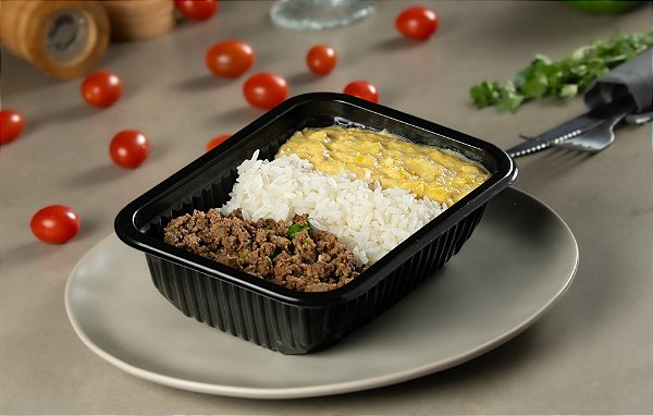 Carne Moída com Creme de Milho