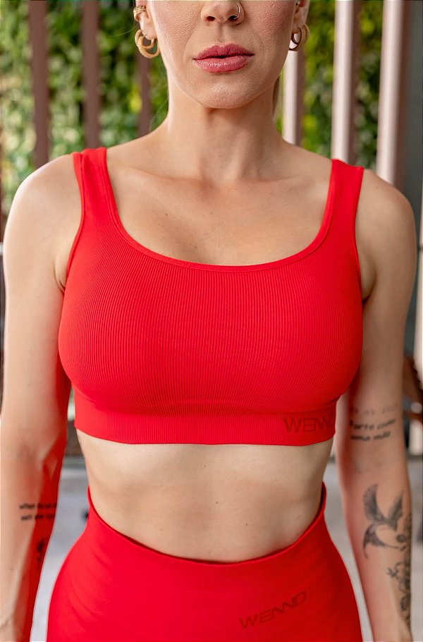 Top Sophia Vermelho