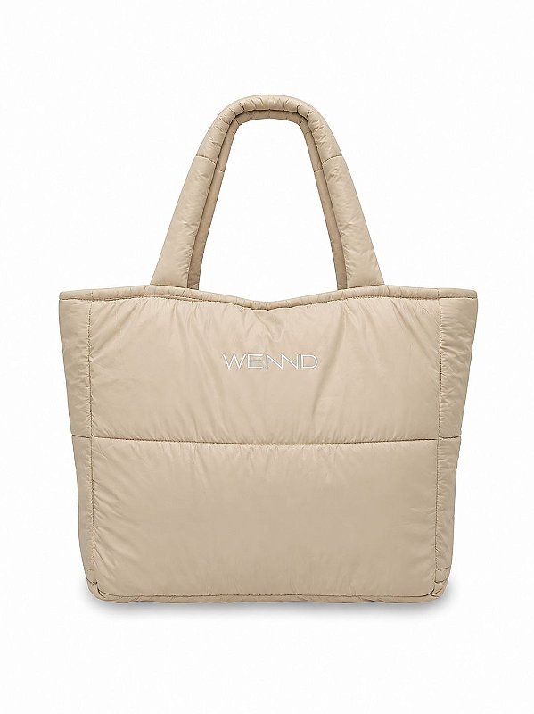 Bolsa Puffer Linha Classic Nude