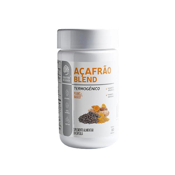 Açafrão Blend Termogênico - 60 Cápsulas Vegetais