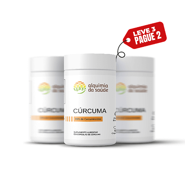Cúrcuma - 60 Cápsulas Vegetais