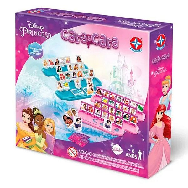Jogo Cara a Cara Princesas Disney