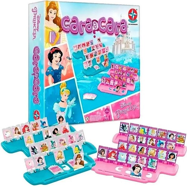 Jogo Cara a Cara Princesas Disney