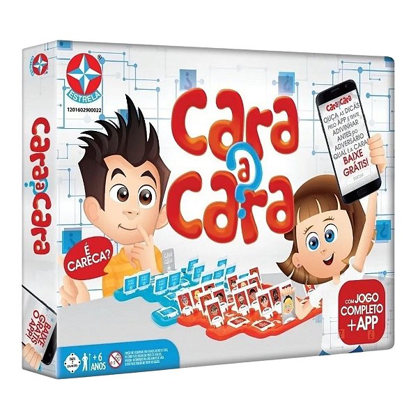 Jogo Cara  a Cara Estimulo Criatividade Educativo Memoria Memorização Interativo