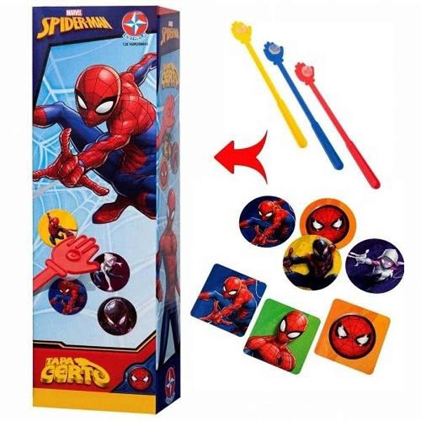 Jogo Tapa Certo Spiderman