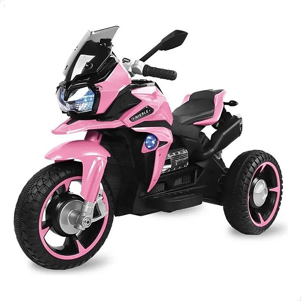 Moto Adventure (rosa) Eletrica