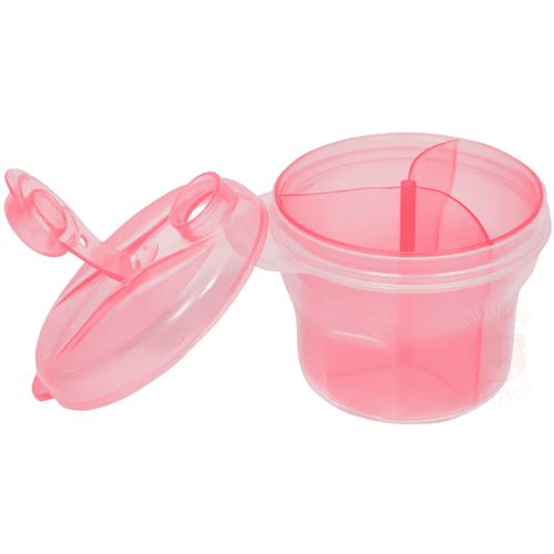 Pote Dosador de Leite em PÓ Rosa Buba 7761