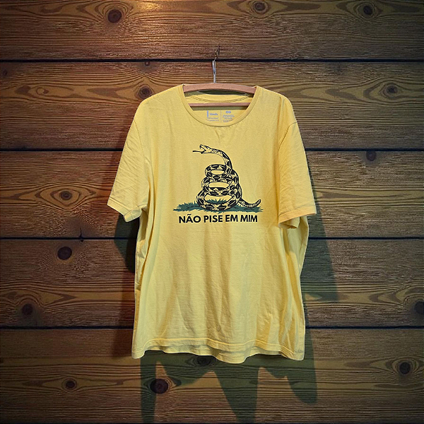 Camiseta Não Pise em mim