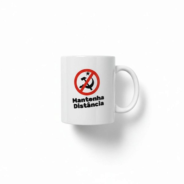 Caneca Mantenha Distância