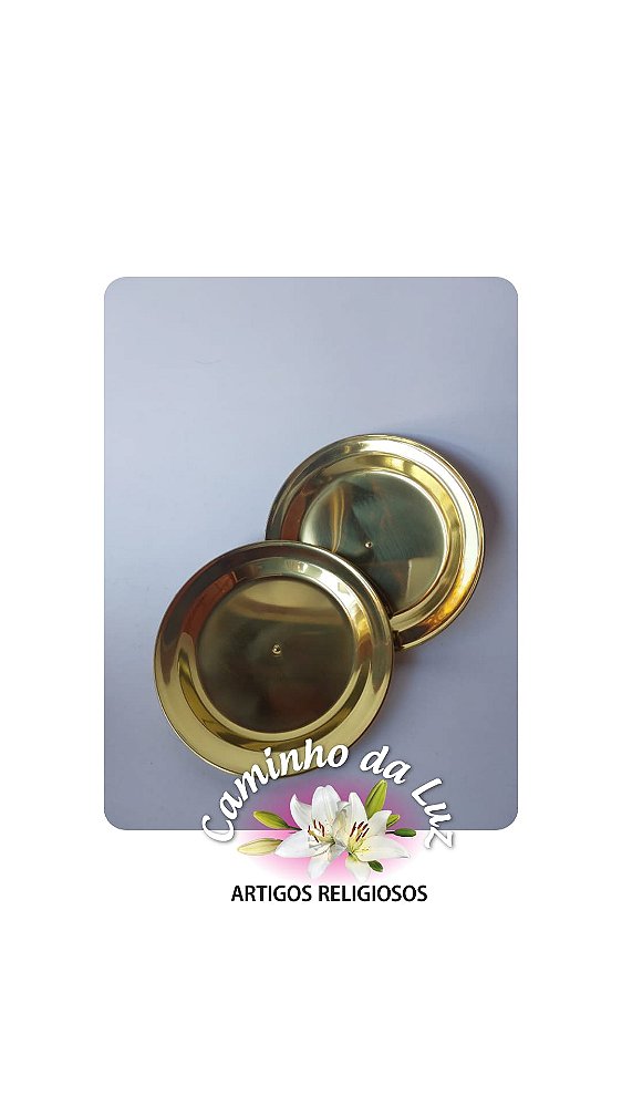 Prato  Latão (dourado)
