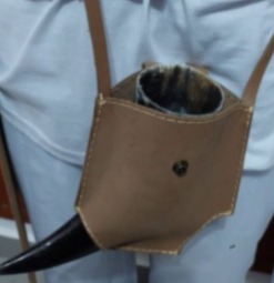Capanga de couro