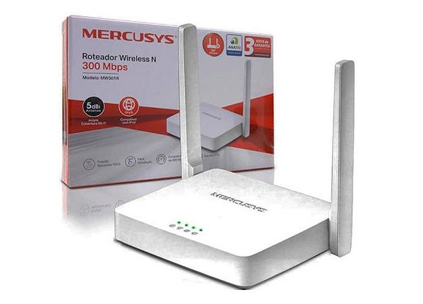 Roteador Mercusys 300Mbps - MW301R