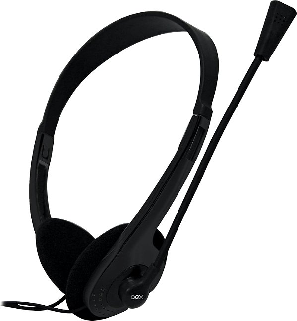 OEX Headset Classic HS105 - Preto