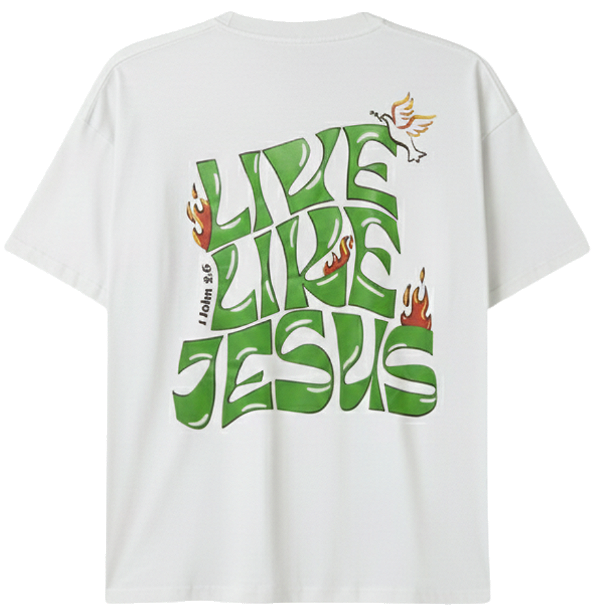 T-SHIRT LIKE JESUS ( OFF WHITE )