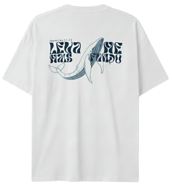 T-SHIRT BALEIA / OFF WHITE (PREMIUM)