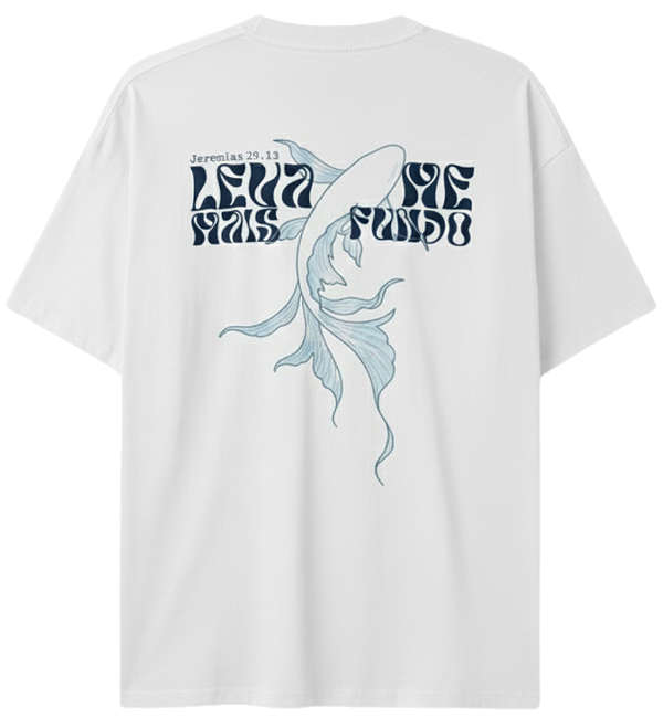 T-SHIRT PEIXE / OFF WHITE (PREMIUM)