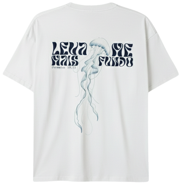 T-SHIRT ÁGUA-VIVA / OFF WHITE (PREMIUM)