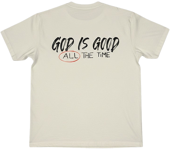 T-SHIRT GOD IS GOOD/ OFF WHITE (PREMIUM)