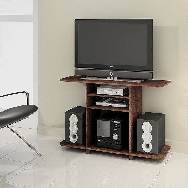 Rack Estante Para TV Compacto Sala de Estar Quarto Frete