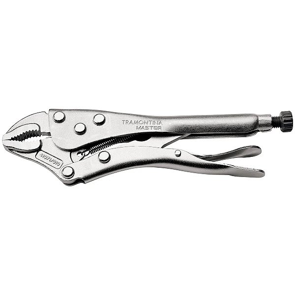 Alicate de Pressão 10" com Mordente Curvo Tramontina MASTER