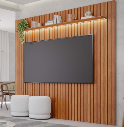 Painel - 2,30 - com Led - Cinamomo