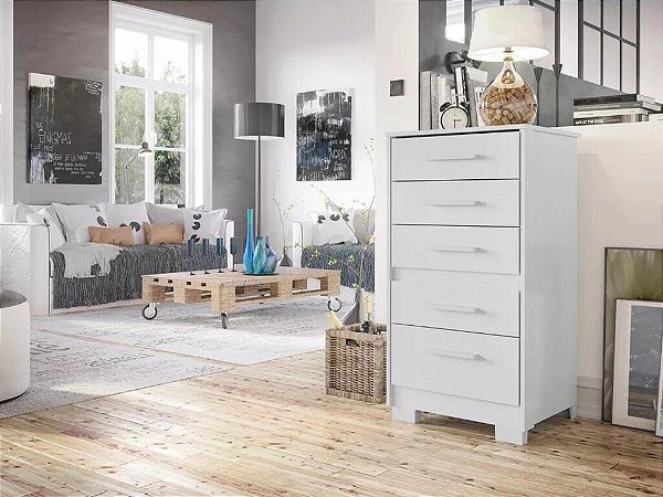 Cômoda - 5G  - Primacy - Branco