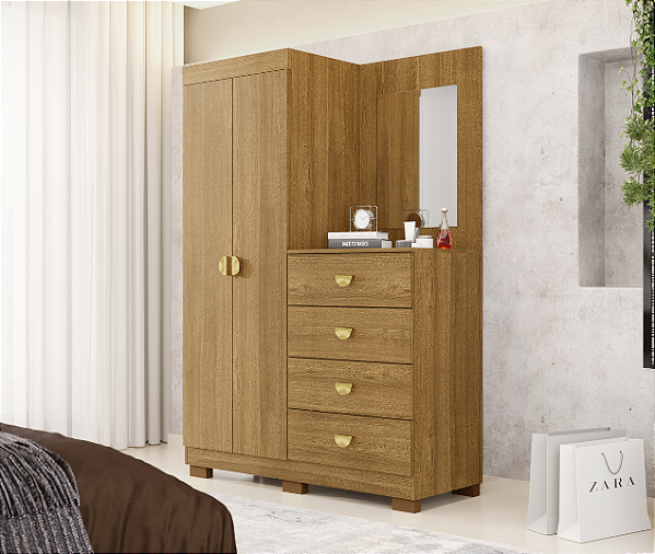 Cômoda Roupeiro - Cristal - Nature