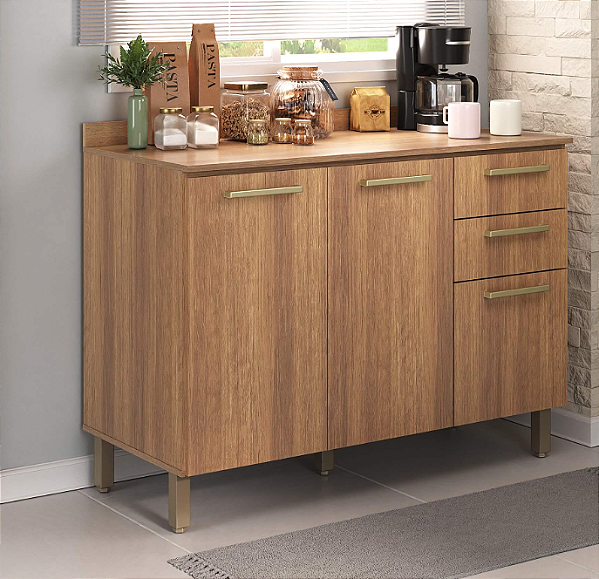 Balcão - 3P - 2G - 120 - 356 - Avelã