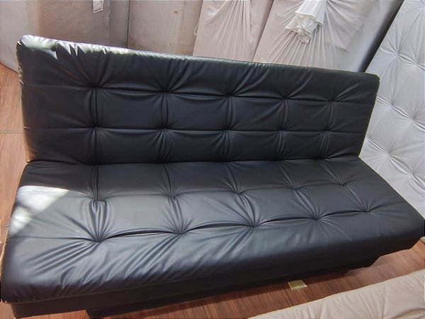 Sofá Cama Courino Preto