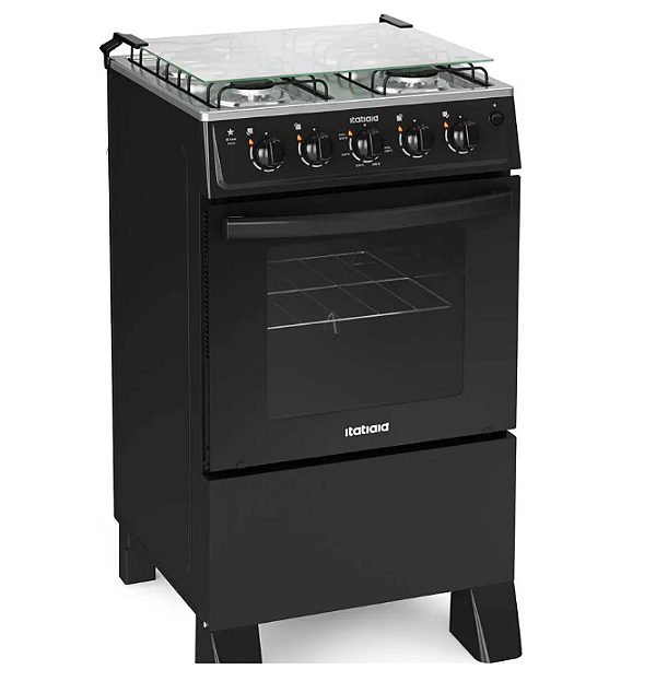 Fogão - Star New - 4 Bocas - Preto