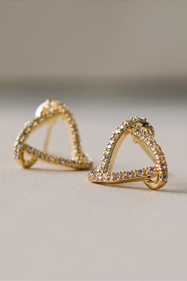 BRINCO BRILHO ENTRELAÇADO