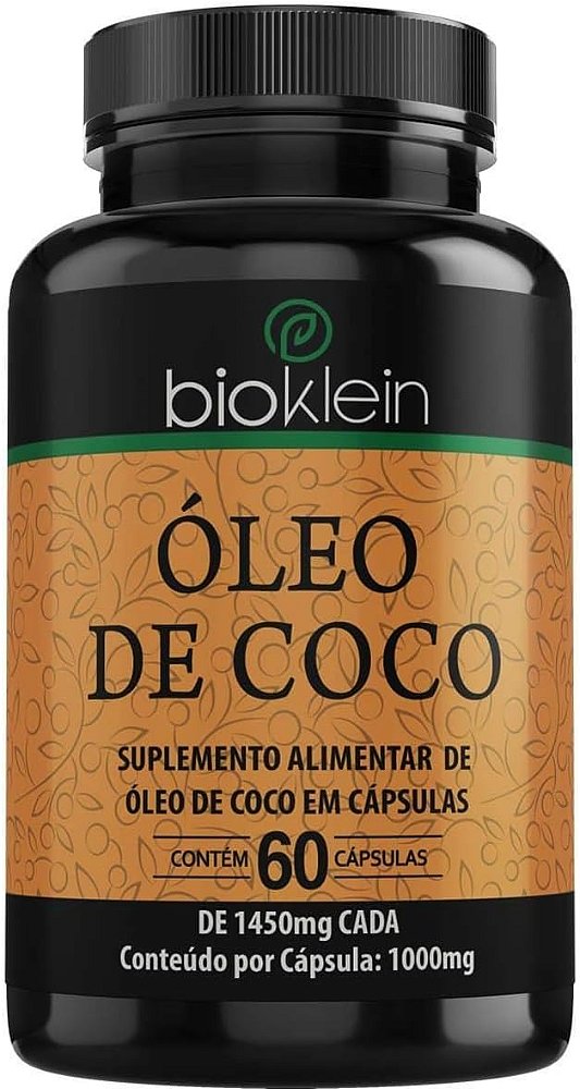 ÓLEO DE COCO 1000MG 60 CÁPSULAS SOFTGELS