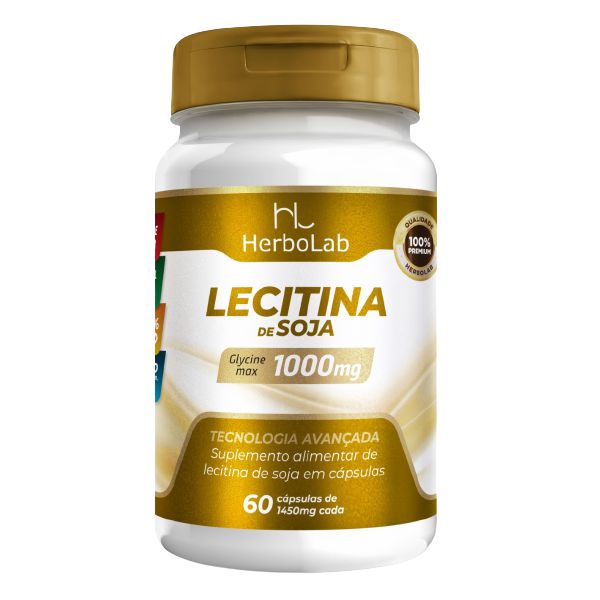 Lecitina De Soja 60 Caps