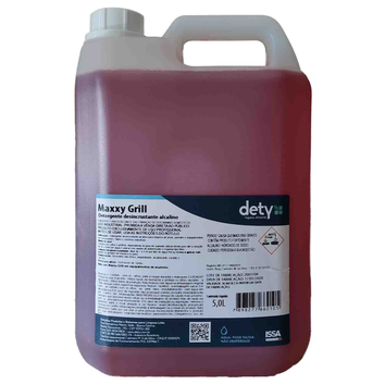 DETY MAXXY GRILL DETERGENTE DESINCRUSTANTE ALCALINO C/ ESPUMA 5L