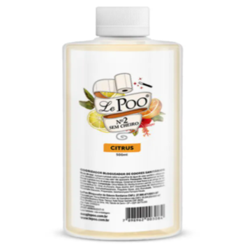 REFIL BLOQUEADOR DE ODORES SANITÁRIOS CITRUS 500ML LEPOO