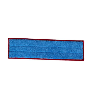 MOP MICROFIBRA ÚMIDO C/ VELCRO 49CM AZUL E BORDA VERDE BLUEMOP