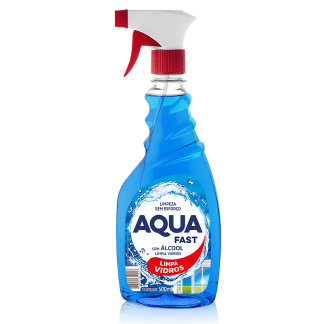 LIMPA VIDRO C/ PULVERIZADOR 500ML AQUAFAST