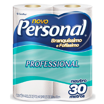 PAPEL HIGIÊNICO ROLINHO FOLHA SIMPLES 60X30M PERSONAL