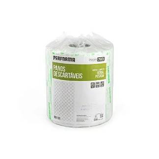 PANO P/ LIMPEZA GERAL PESADAVERDE 30X34CM ROLO C/ 500PÇS 60G/M_ PERFORMA