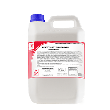 PEROXY PROTEIN REMOVER DETERGENTE LIMPADOR À BASE DE TENSOATIVOS E PERÓXIDO DE HIDROGÊNIO 5L SPARTAN