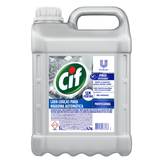 CIF LAVA-LOUÇAS 5L PARA MÁQUINA AUTOMÁTICA