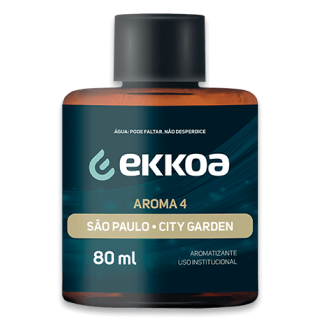 AROMATIZANTE AROMA 4- SAO PAULO CITY GARDEN - REFIL DE 80ML - EKKOA
